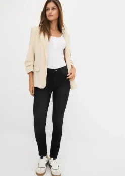 Mujer bonprix bonprix Vaqueros skinny, mid waist, elásticos