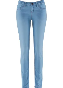bonprix bonprix Vaqueros>Vaqueros skinny, mid waist, elásticos azul pálido usado