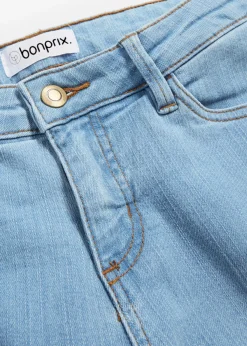 bonprix bonprix Vaqueros>Vaqueros skinny, mid waist, elásticos azul pálido usado