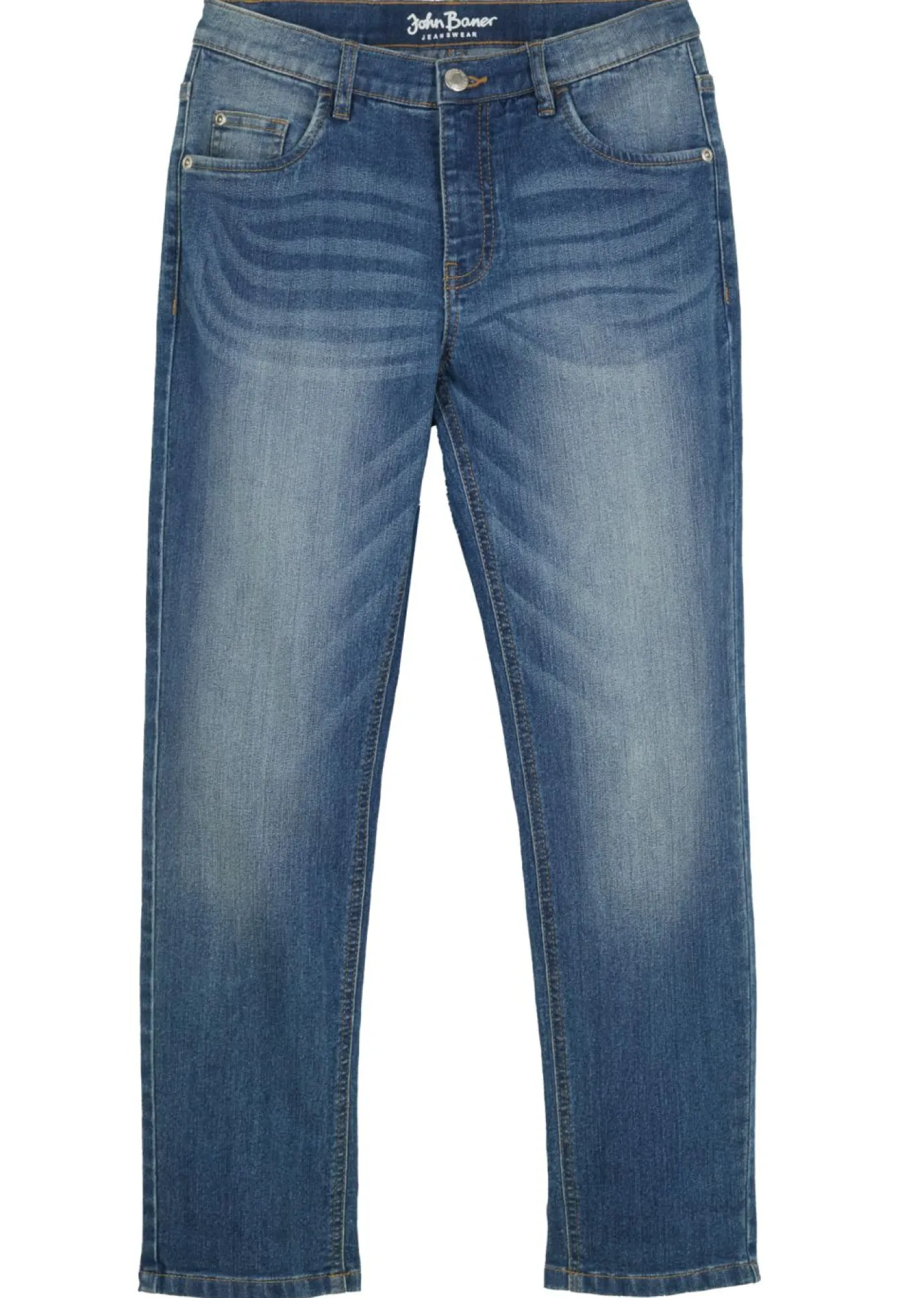 Niños bonprix bonprix Vaqueros slim fit con cintura ajustable, straight