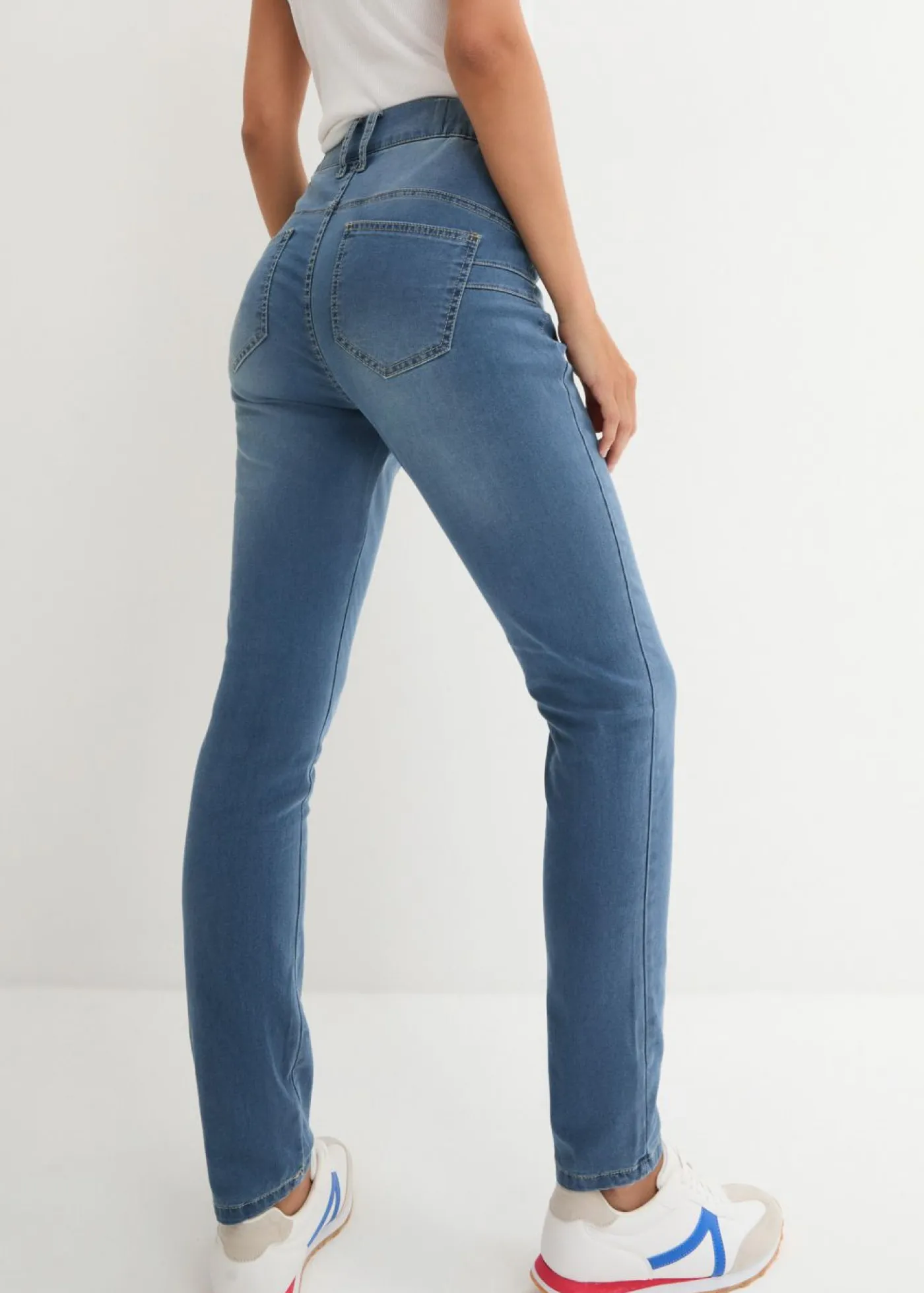 Mujer bonprix bonprix Vaqueros slim fit, high waist, súper elásticos