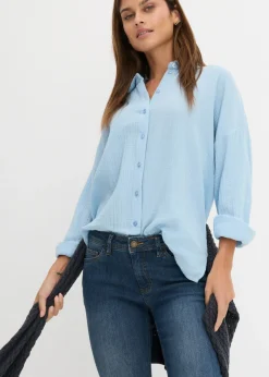 Mujer bonprix bonprix Vaqueros slim fit, talle medio, cropped