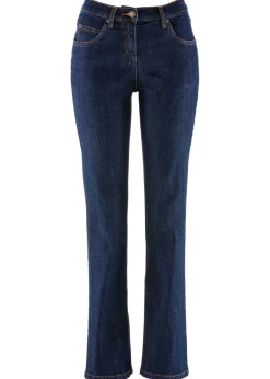 Mujer bonprix bonprix Vaqueros straight, mid waist, elásticos