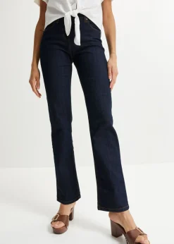 Mujer bonprix bonprix Vaqueros straight, mid waist, elásticos