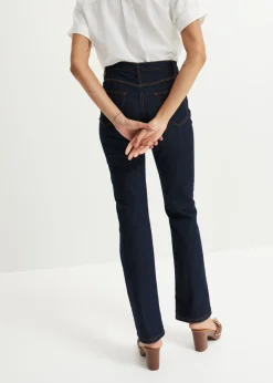 Mujer bonprix bonprix Vaqueros straight, mid waist, elásticos