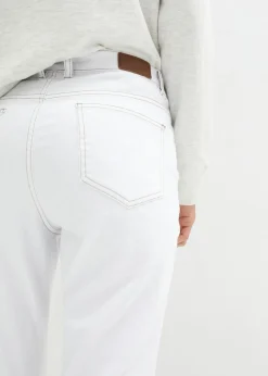 Mujer bonprix bonprix Vaqueros straight, mid waist, elásticos