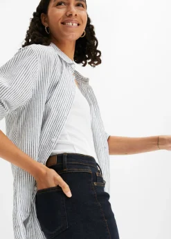 Mujer bonprix bonprix Vaqueros straight, mid waist, elásticos