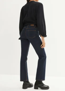 Mujer bonprix bonprix Vaqueros straight, mid waist, elásticos
