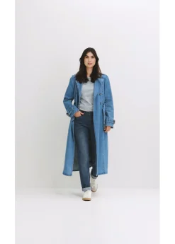 Mujer bonprix bonprix Vaqueros straight, mid waist, elásticos