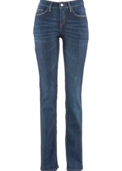 Mujer bonprix bonprix Vaqueros straight, mid waist, elásticos