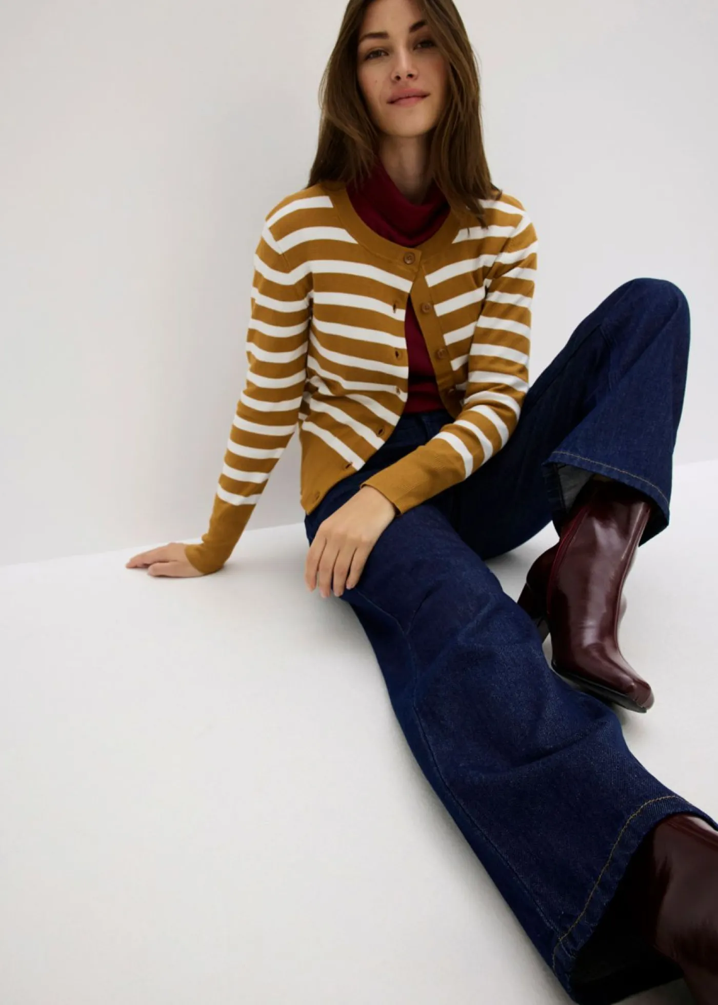 Mujer bonprix bonprix Vaqueros straight, mid waist