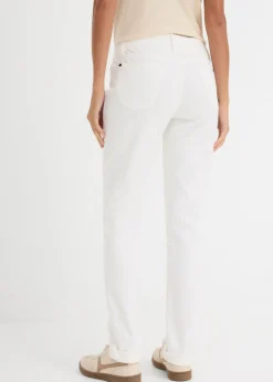 Mujer bonprix bonprix Vaqueros straight, mid waist, elásticos