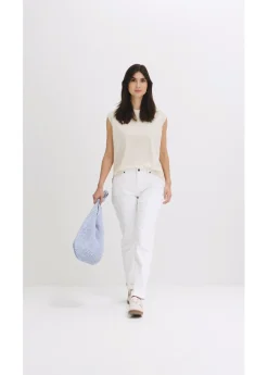 Mujer bonprix bonprix Vaqueros straight, mid waist, elásticos