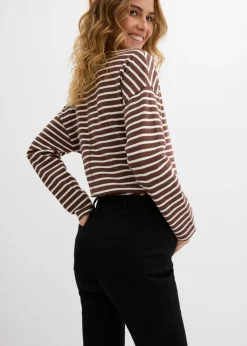 Mujer bonprix bonprix Vaqueros superelásticos premamá 2 en 1 con corte slim para durante y después del embarazo