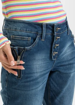 Mujer bonprix bonprix Vaqueros tipo boyfriend, mid waist