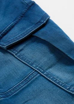 Niños bonprix bonprix Vaqueros tipo cargo con corte regular, cinturilla cómoda y diseño recto