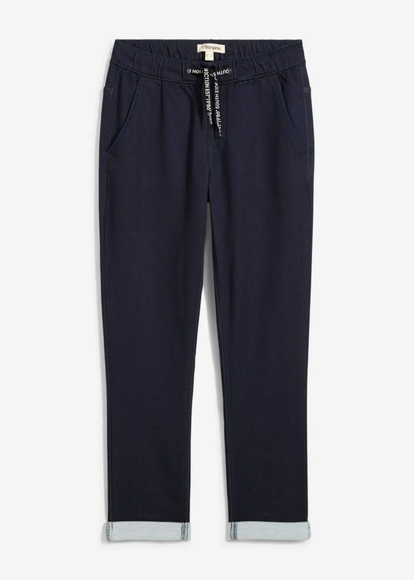 Niños bonprix bonprix Vaqueros tipo chándal sin cierre con corte recto y regular