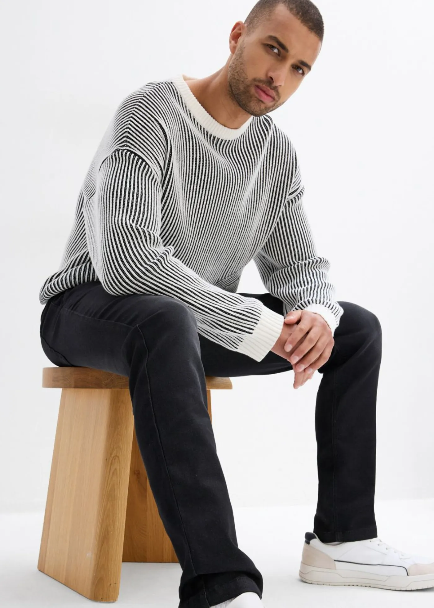 Hombre bonprix bonprix Vaqueros tipo chándal slim fit, straight