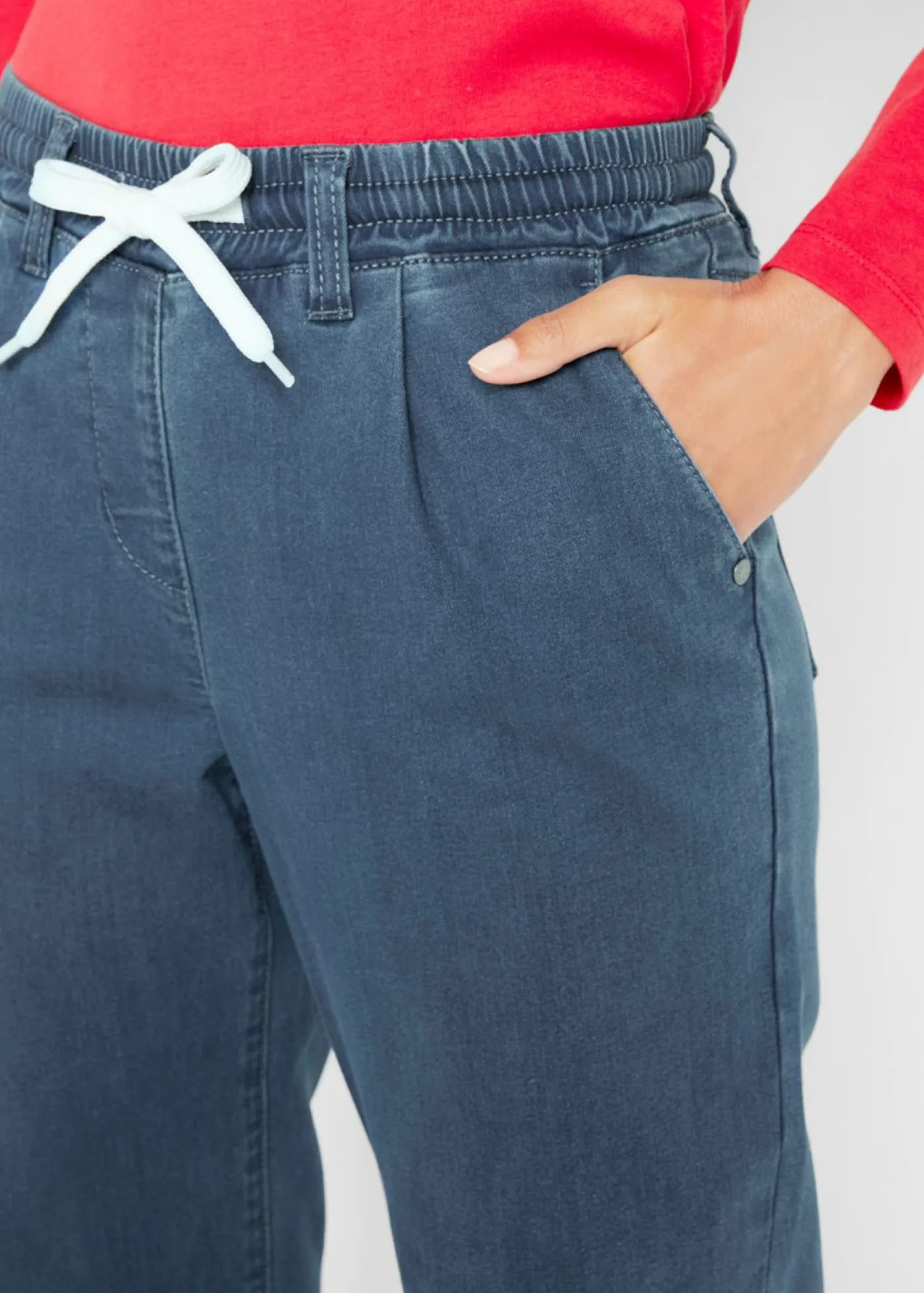 Mujer bonprix bonprix Vaqueros térmicos con cinturilla cómoda