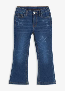 bonprix bonprix Ropa 2 A 9 Años·Pantalones Y Vaqueros|Ropa 2 A 9 Años·Prendas Exteriores Y Outdoor>Vaqueros térmicos con corte bootcut y talle medio Denim