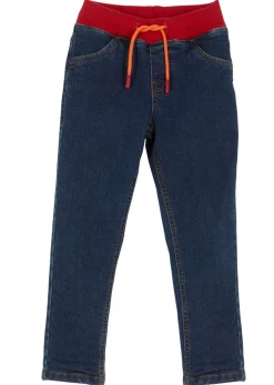 Niños bonprix bonprix Vaqueros térmicos con corte regular, forro de punto y diseño recto