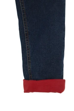 Niños bonprix bonprix Vaqueros térmicos con corte regular, forro de punto y diseño recto