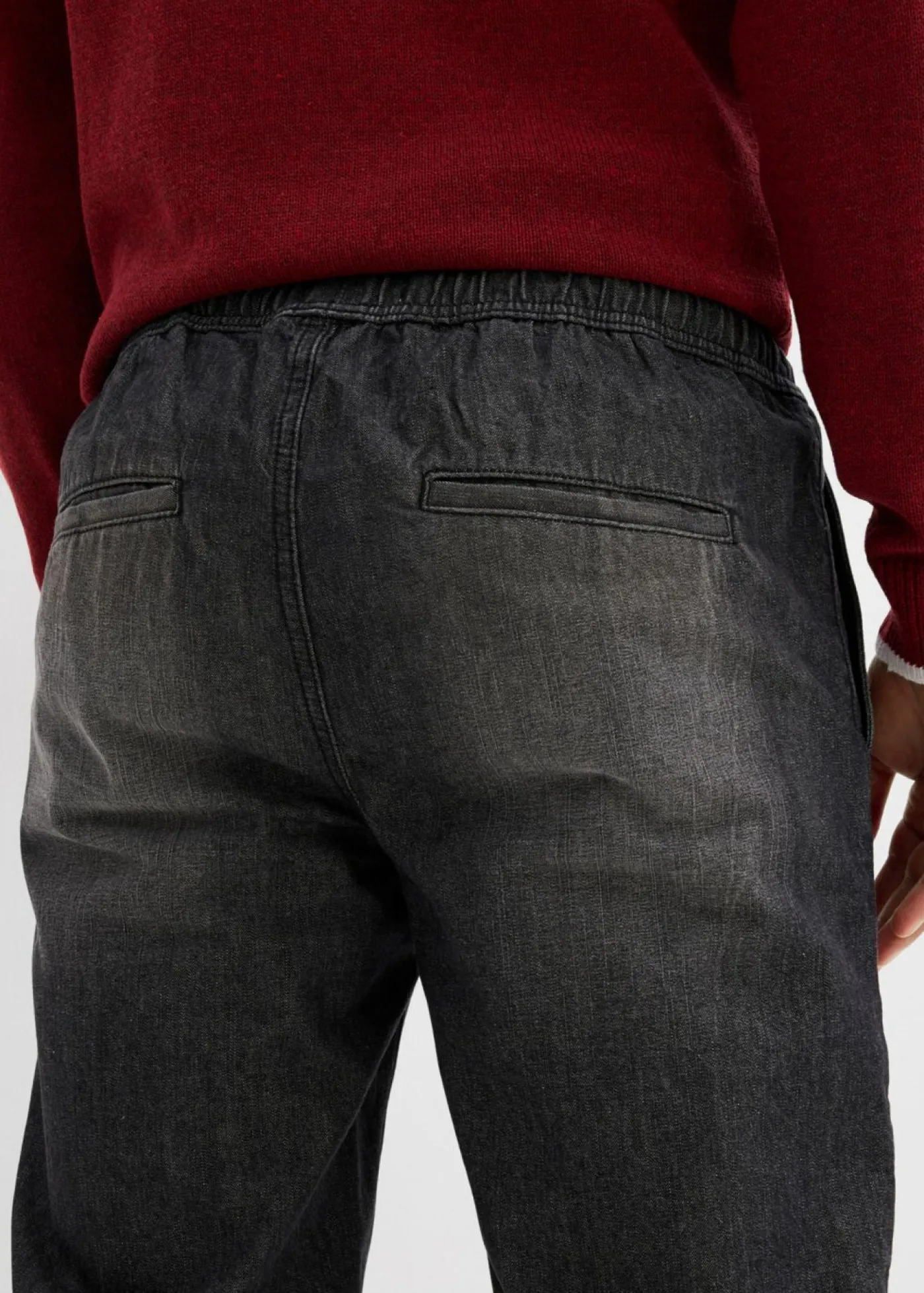 Hombre bonprix bonprix Vaqueros térmicos con corte recto, forro de franela y diseño recto