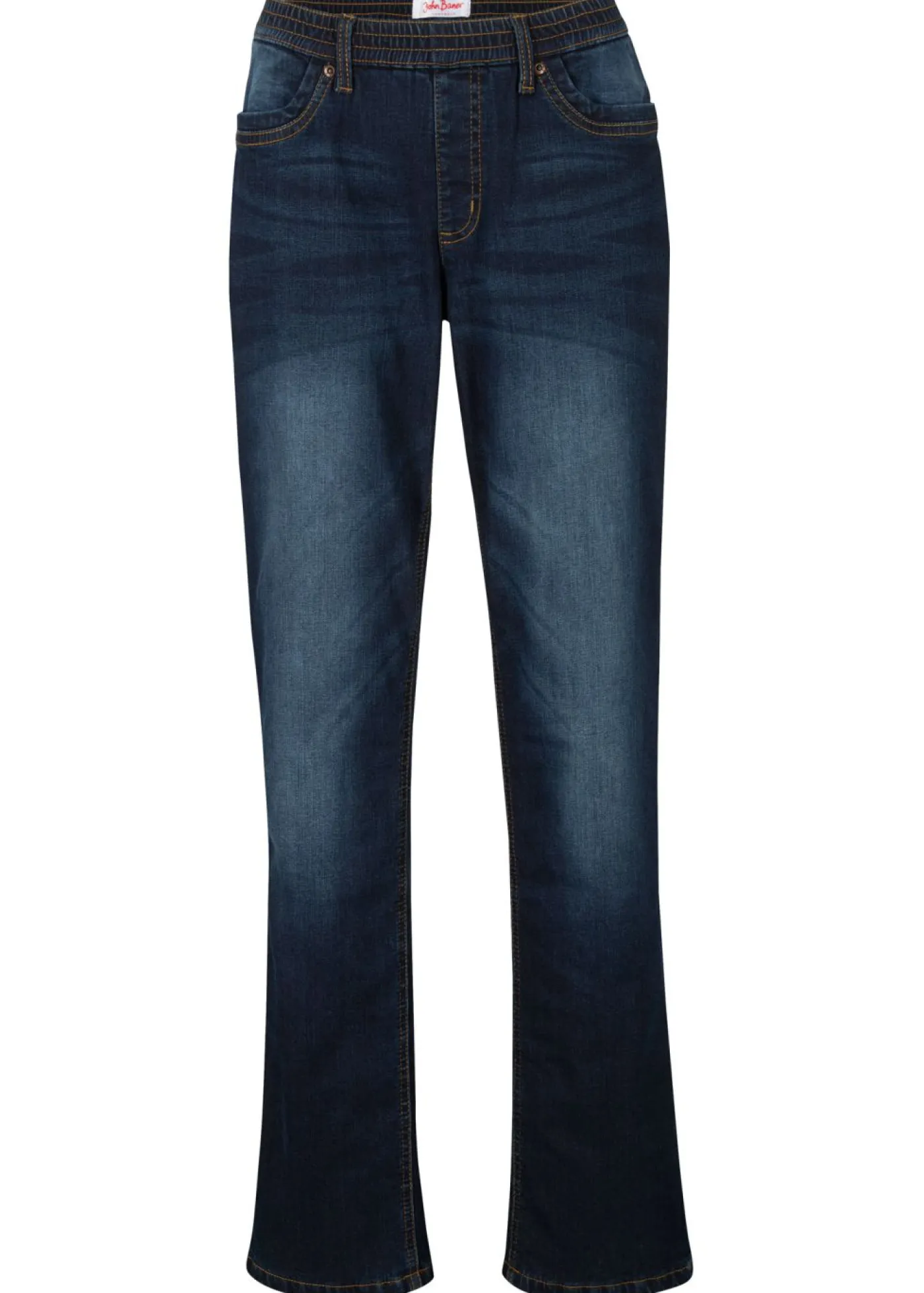 Mujer bonprix bonprix Vaqueros térmicos con talle medio y corte recto