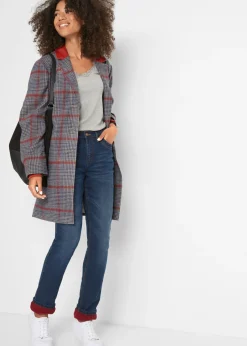 Mujer bonprix bonprix Vaqueros térmicos de talle alto y corte recto