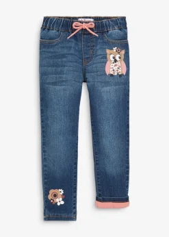 bonprix bonprix Ropa 2 A 9 Años·Pantalones Y Vaqueros|Ropa 2 A 9 Años·Prendas Exteriores Y Outdoor>Vaqueros térmicos mid waist denim/rosa ahumado