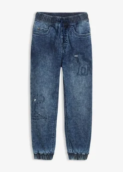 bonprix bonprix Ropa 2 A 9 Años·Vaqueros Y Pantalones|Ropa 2 A 9 Años·Prendas Exteriores Y Outdoor>Vaqueros térmicos sin cierre con corte regular y forro de punto Denim