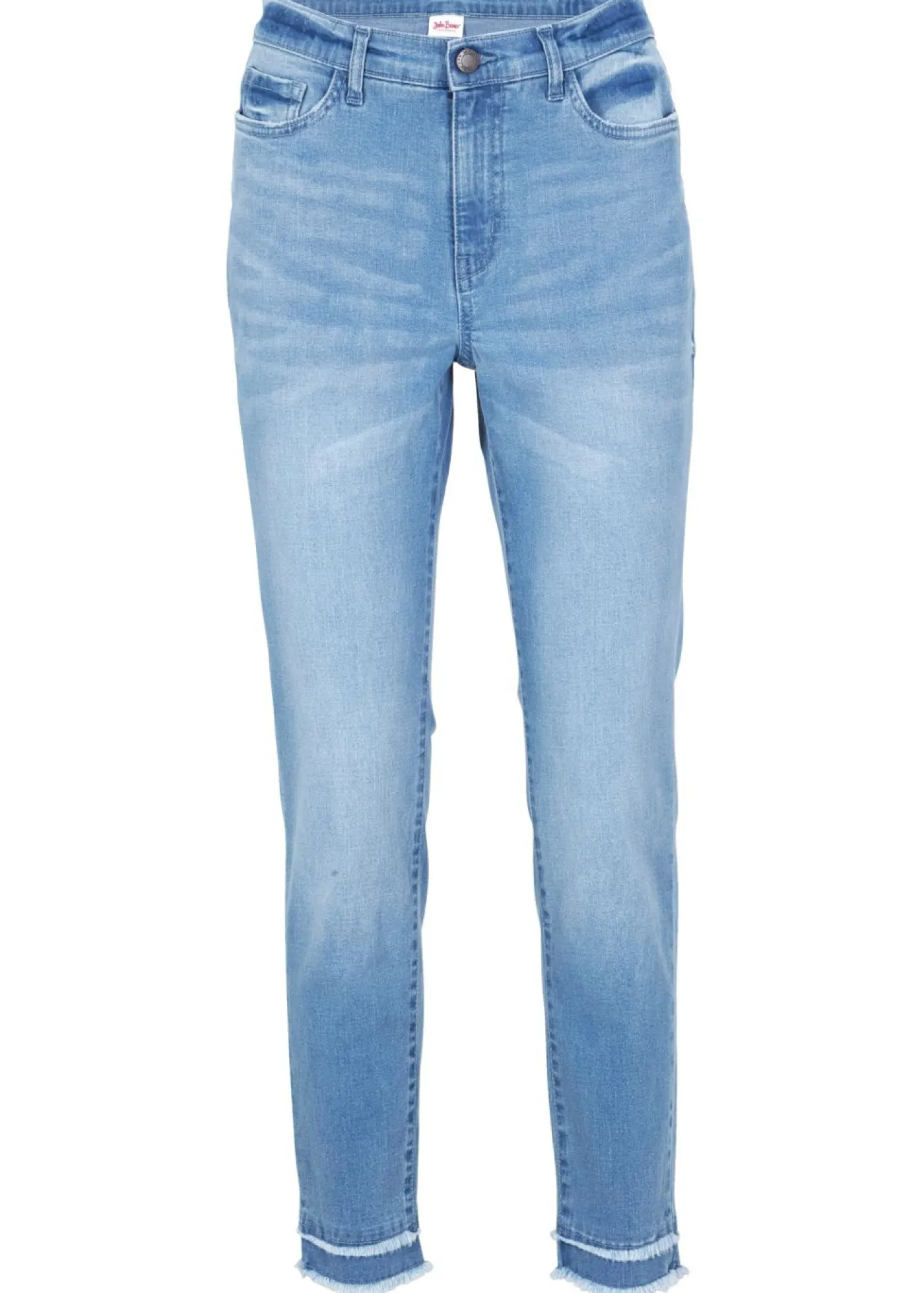 Mujer bonprix bonprix Vaqueros ultrasuaves de corte capri