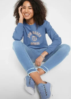 Mujer bonprix bonprix Vaqueros ultrasuaves de corte capri