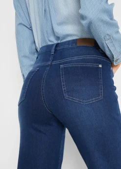 Mujer bonprix bonprix Vaqueros ultrasuaves de corte capri, culotte