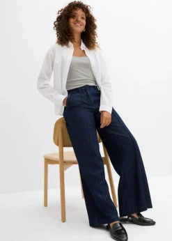 Mujer bonprix bonprix Vaqueros wide-leg, high waist, súper suaves