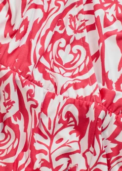 bonprix bonprix Vestidos>Vestido Rosa-blanco estampado