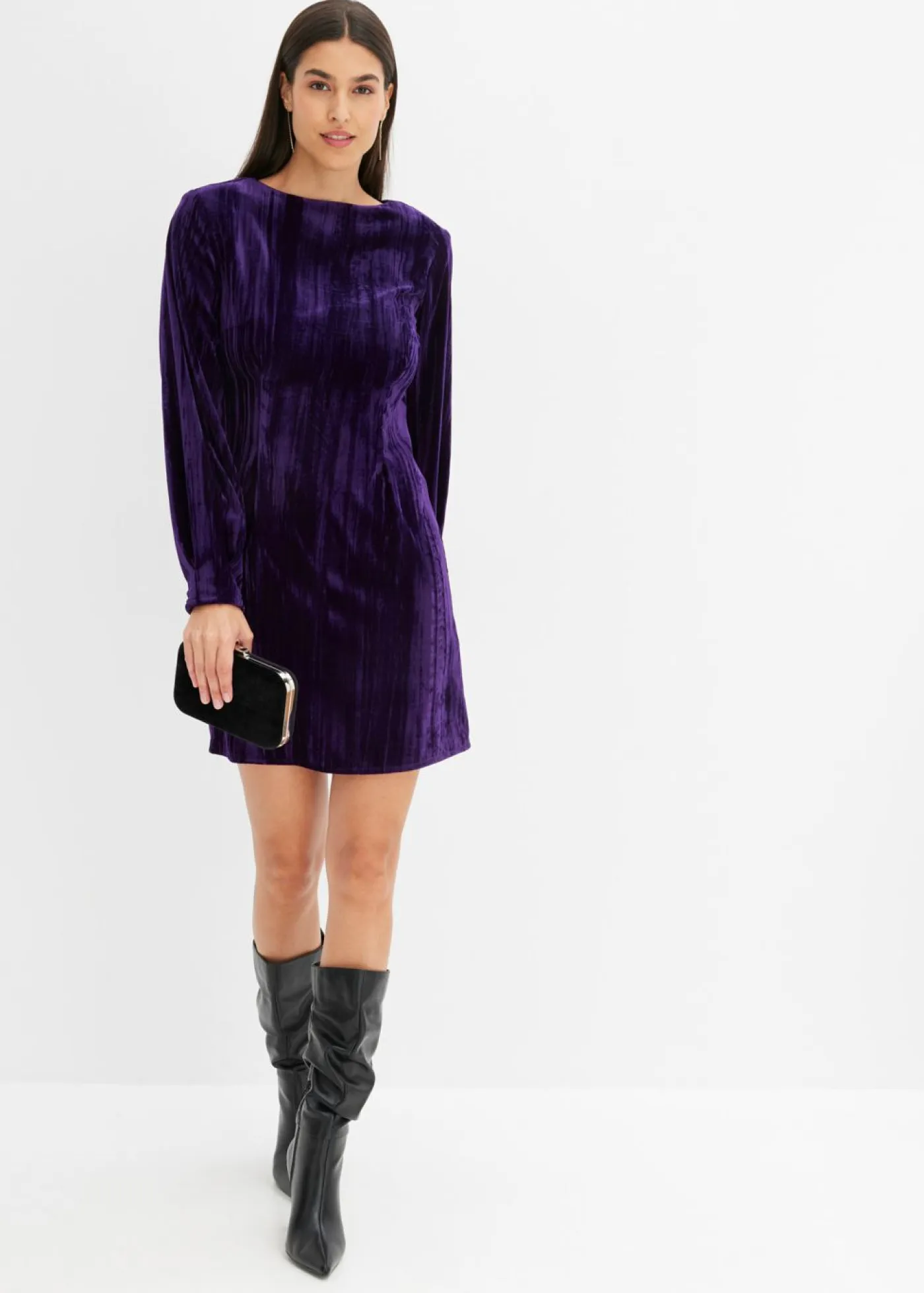 bonprix bonprix Vestidos>Vestido Lila oscuro