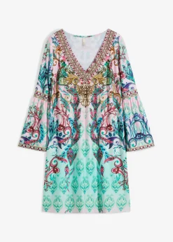 bonprix bonprix Vestidos>Vestido turquesa/rosa pálido