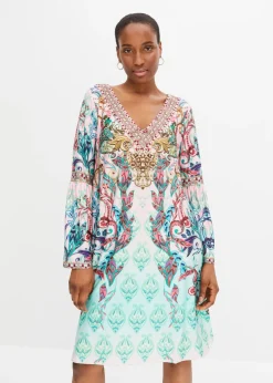 bonprix bonprix Vestidos>Vestido turquesa/rosa pálido