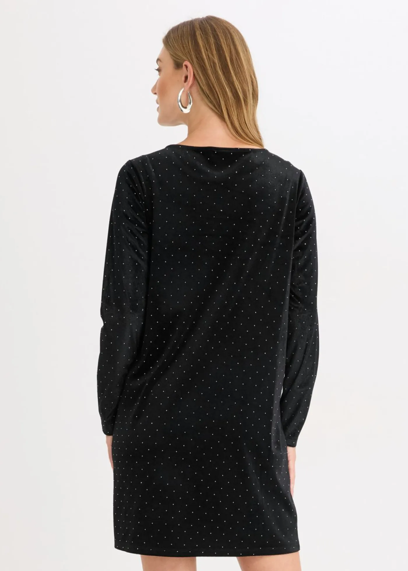 bonprix bonprix Vestidos>Vestido Negro metalizado