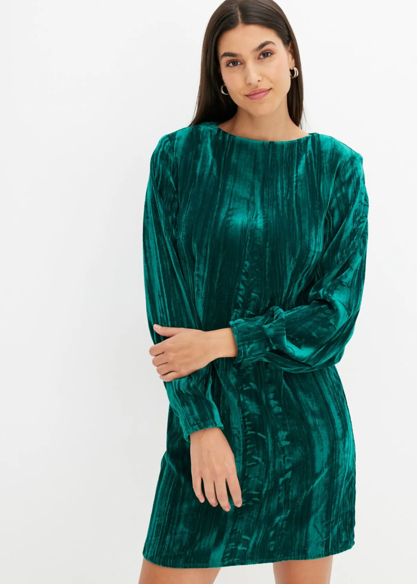 bonprix bonprix Vestidos>Vestido verde, brillante