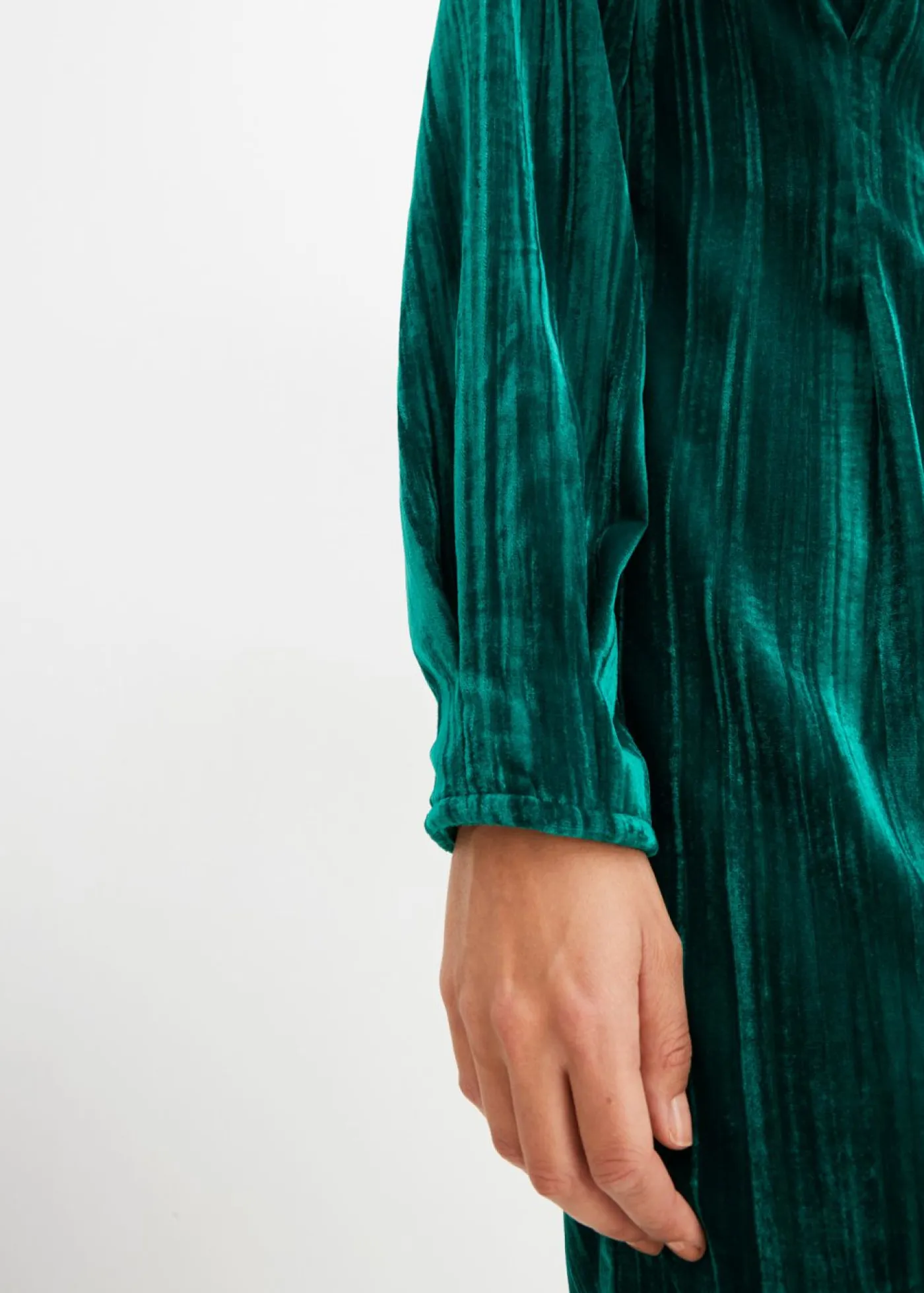 bonprix bonprix Vestidos>Vestido verde, brillante