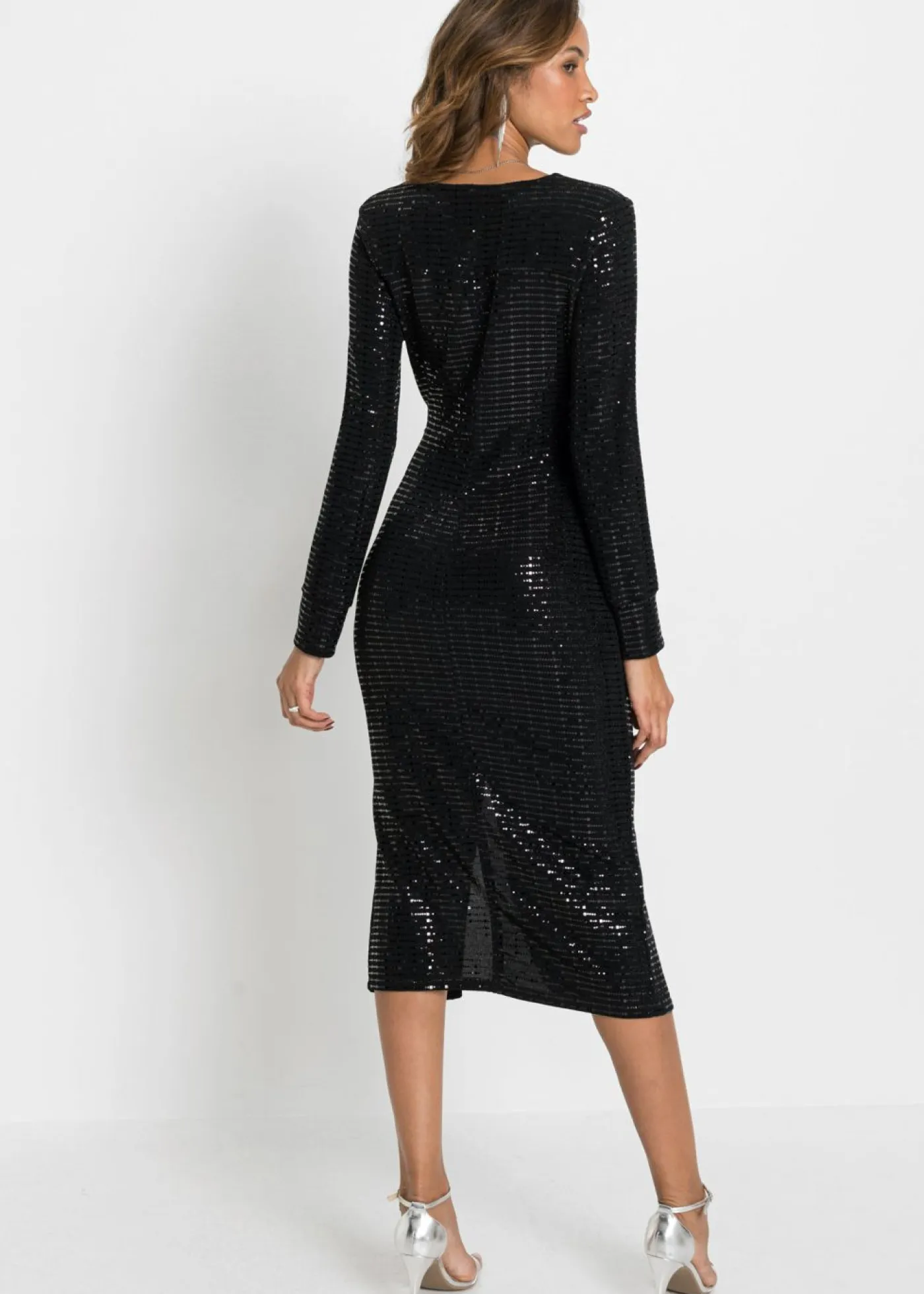 Mujer bonprix bonprix Vestido ajustado de lentejuelas