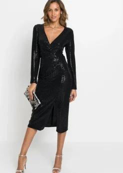 Mujer bonprix bonprix Vestido ajustado de lentejuelas