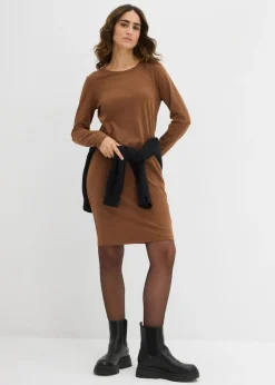 Mujer bonprix bonprix Vestido ajustado de punto (2 unidades)
