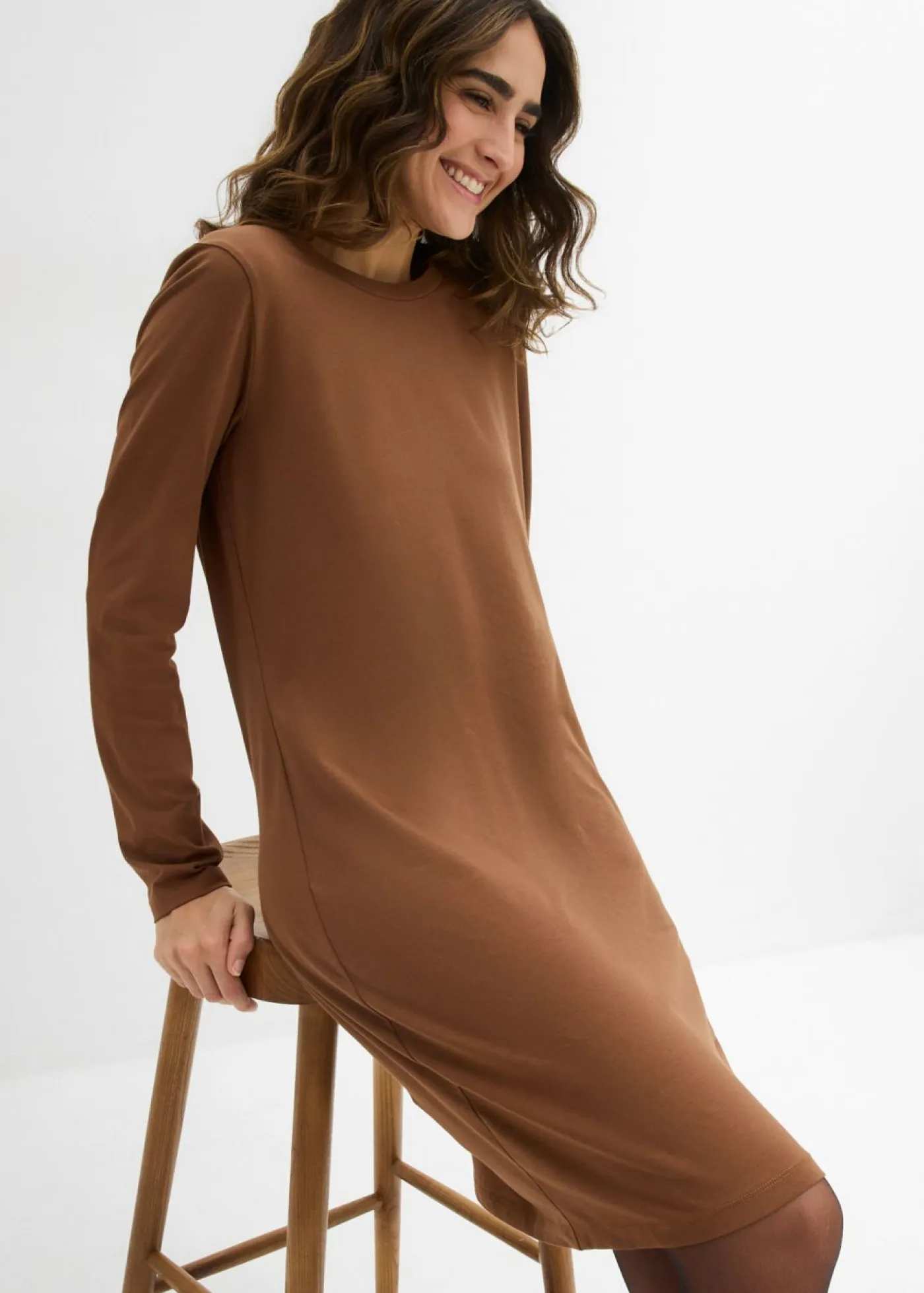 Mujer bonprix bonprix Vestido ajustado de punto (2 unidades)