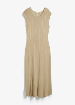 Mujer bonprix bonprix Vestido ajustado de punto de mezcla de viscosa