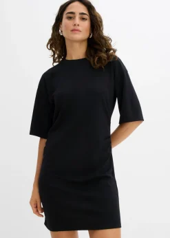 bonprix bonprix Vestidos>Vestido ancho tipo camiseta Negro