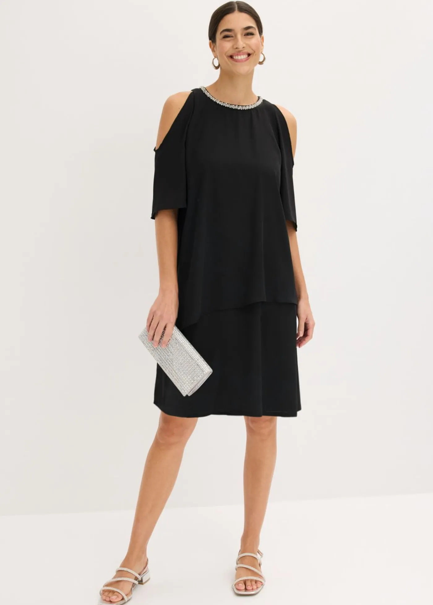 bonprix bonprix Vestidos|Novedades>Vestido camisero Negro