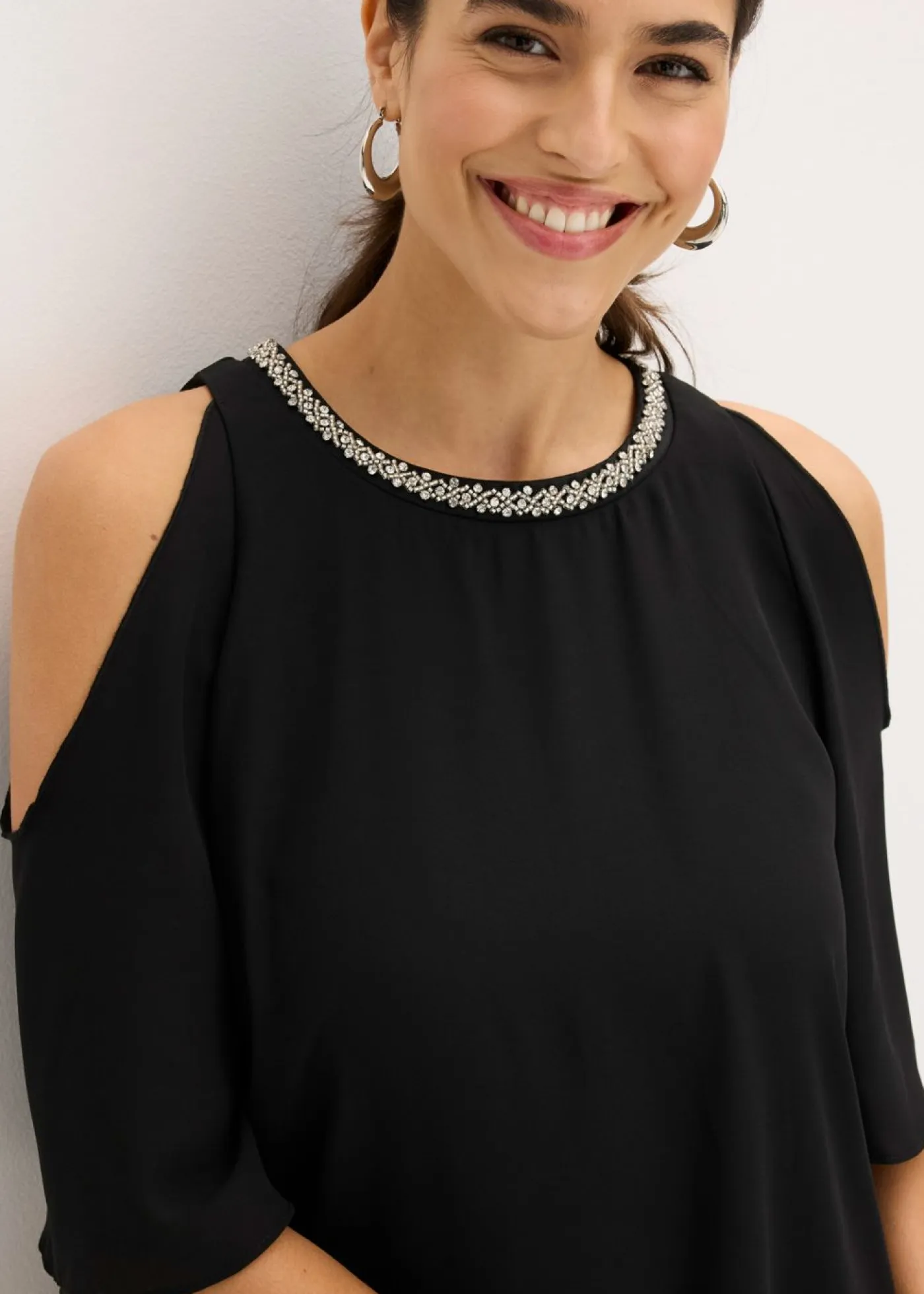 bonprix bonprix Vestidos|Novedades>Vestido camisero Negro